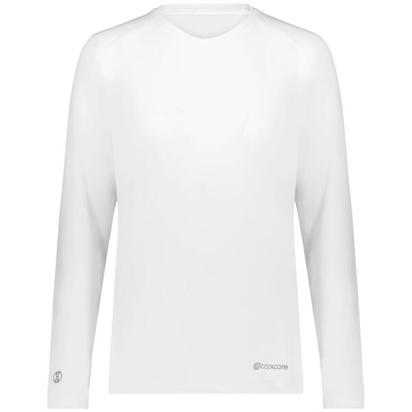 Ladies Essential Long Sleeve Tee Powered by Coolcore(r) Thumbnail