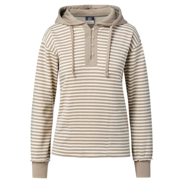 Women's Alina Henley Hooded Sweatshirt Thumbnail