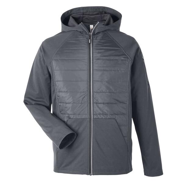 Unisex Techno Lite Hybrid Hooded Jacket Thumbnail