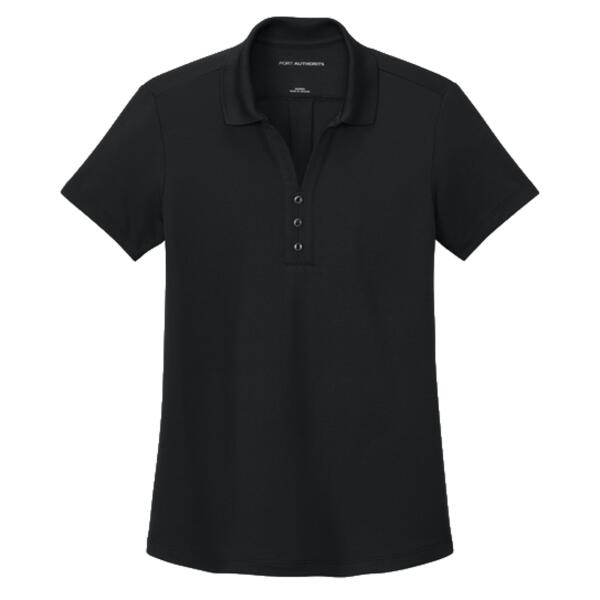 Women's Plaited Pique Polo Thumbnail