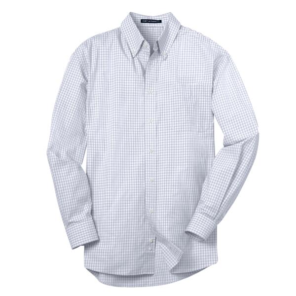 Plaid Pattern Easy Care Shirt Thumbnail