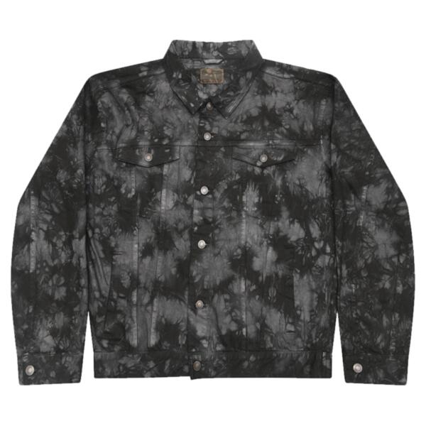 Unisex Tie-Dyed Denim Jacket Thumbnail