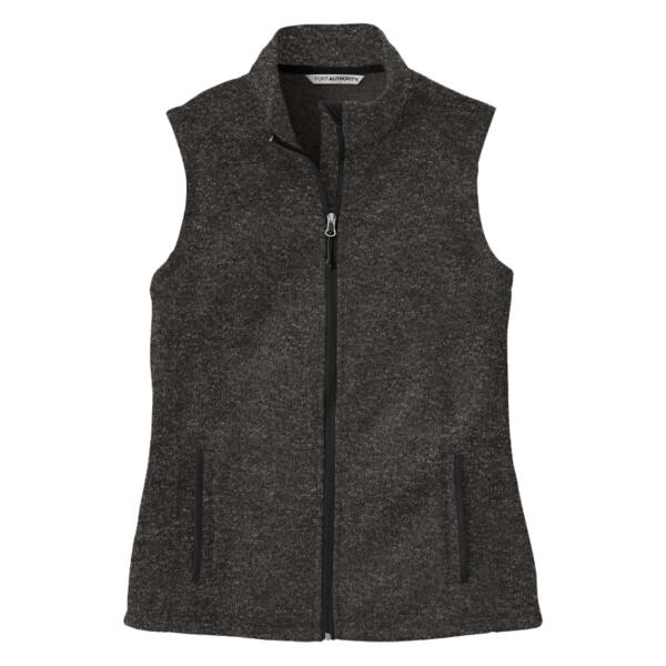Women's Sweater Fleece Vest Thumbnail