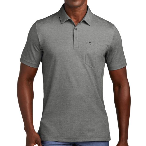 Oceanside Heather Pocket Polo Thumbnail
