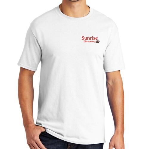 D1 -- ADULT Unisex Shirt Back Logo (Retro Bear) Thumbnail