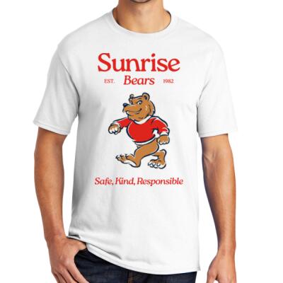 D4 -- ADULT Unisex Shirt (Retro Bear) Thumbnail
