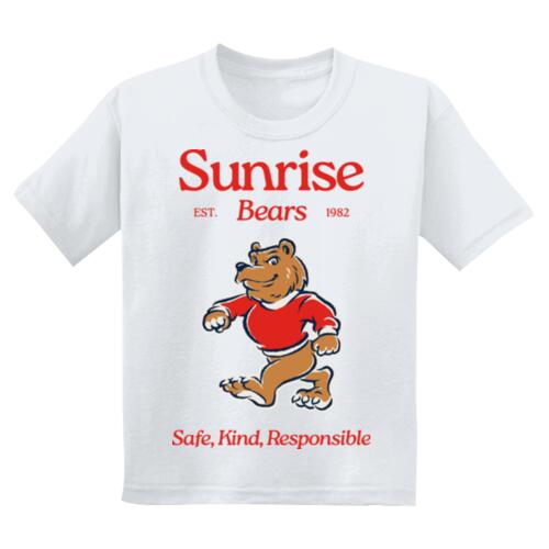 D4 -- YOUTH Unisex Shirt (Retro Bear) Thumbnail